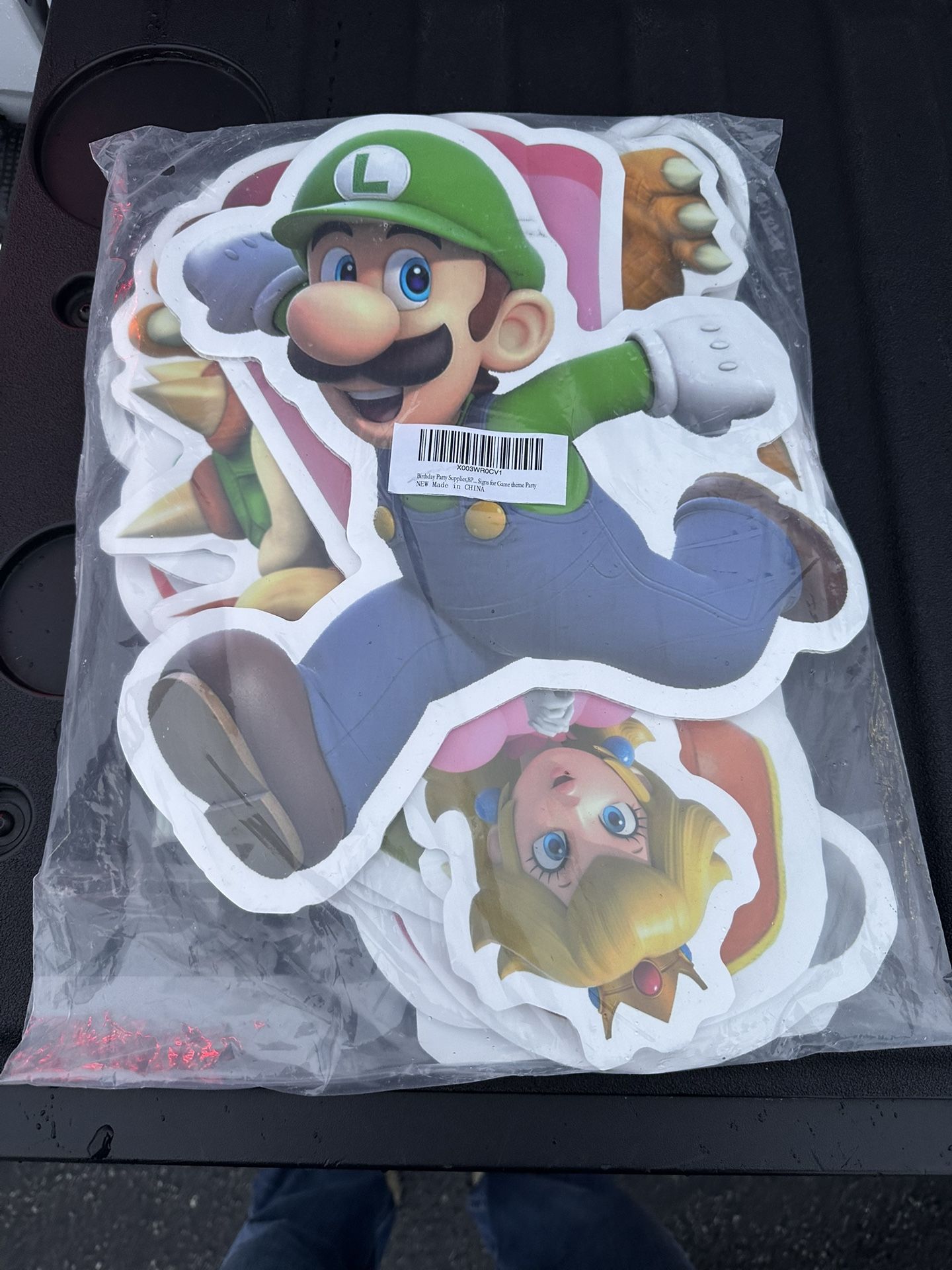 Mario Party Supplies Theme 8 Pc