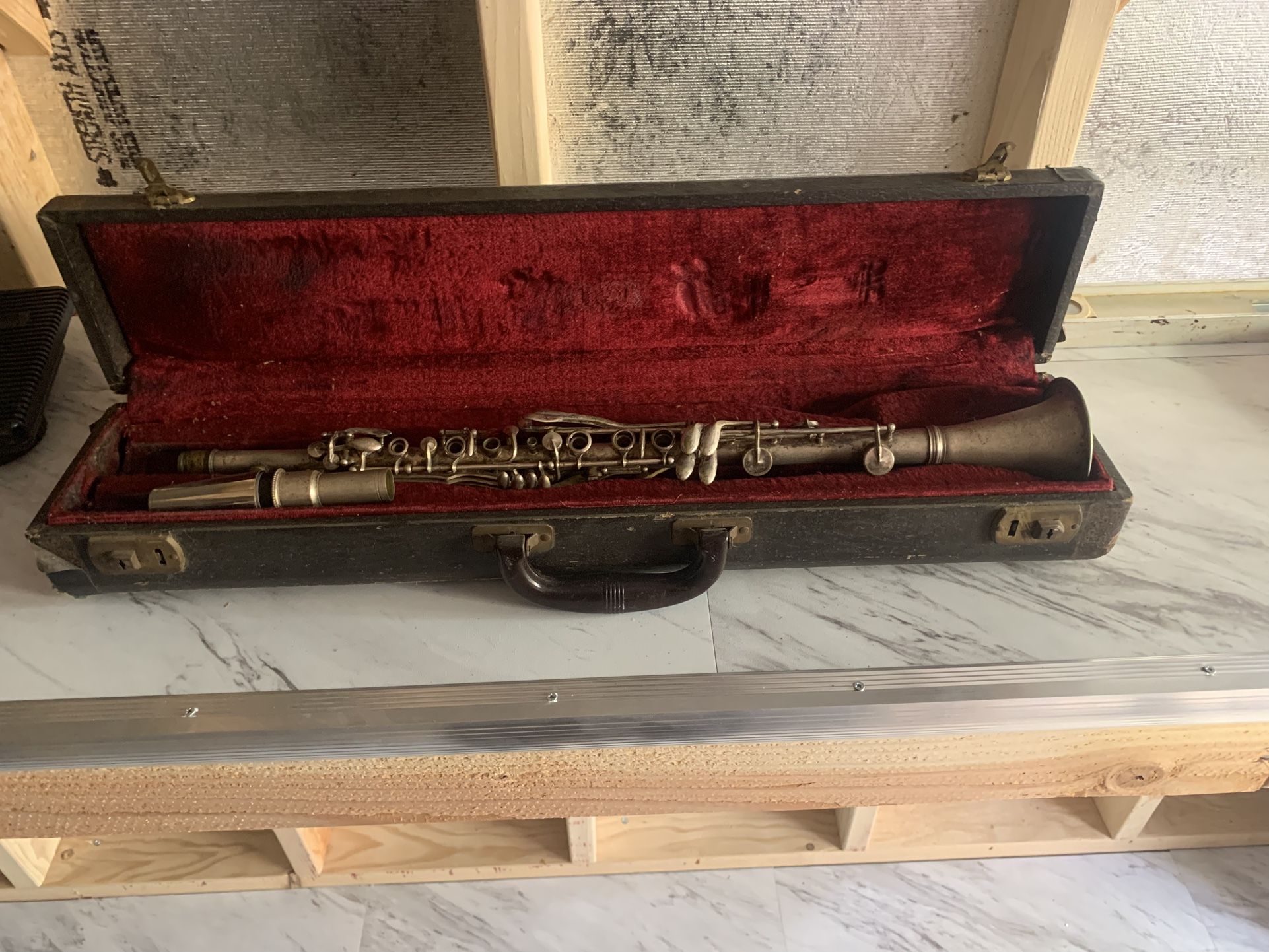 Vintage Silver Nickel Clarinets