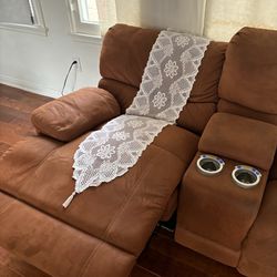 Luxury Leather Recline Couches 