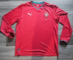 Portugal  ahutentic jersey long sleeve size L