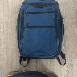 Blue Travel Backpack