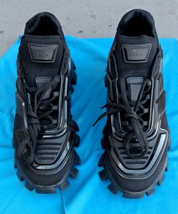 Prada - Cloudbust Thunder Men's Shoes - Black on Black  Sz 9½