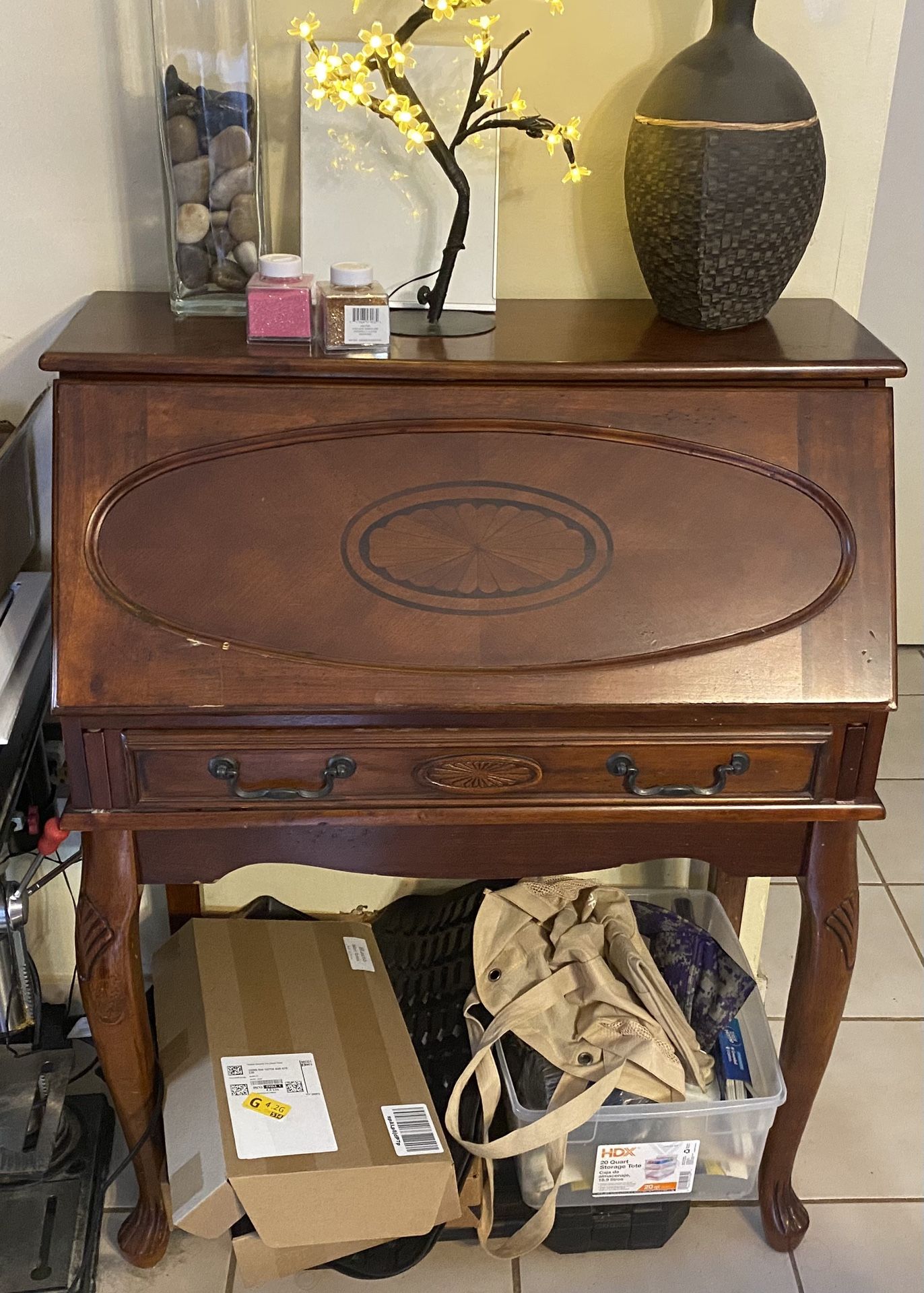Decorative Vintage Style Wooden Desk