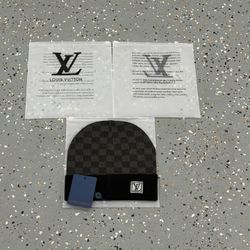 Dark Brown LV Beanie *BEST OFFER * 