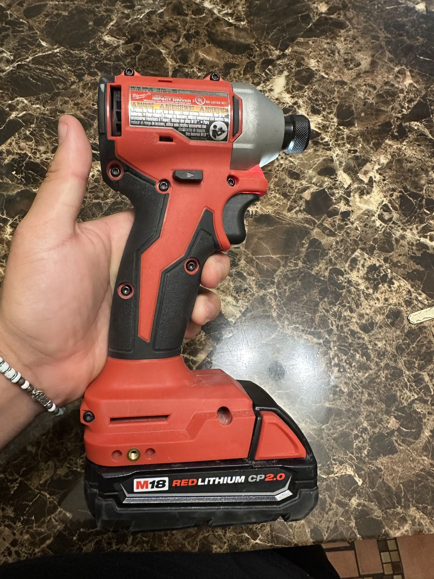 Milwaukee M18 Impact Driver with Battery and Charger