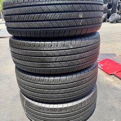 225/55r19 Michelin Tires Cón 80% De Vida Las 4 