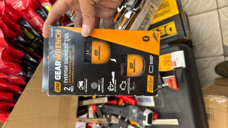 GEARWRENCH OBD2 Bluetooth Diagnostic Tester with GWSCAN App and Free Lifetime Software Updates (2-Pack)