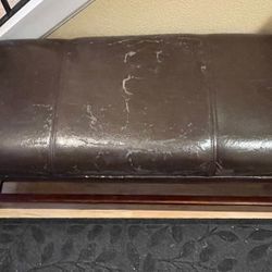 Leather Bench
