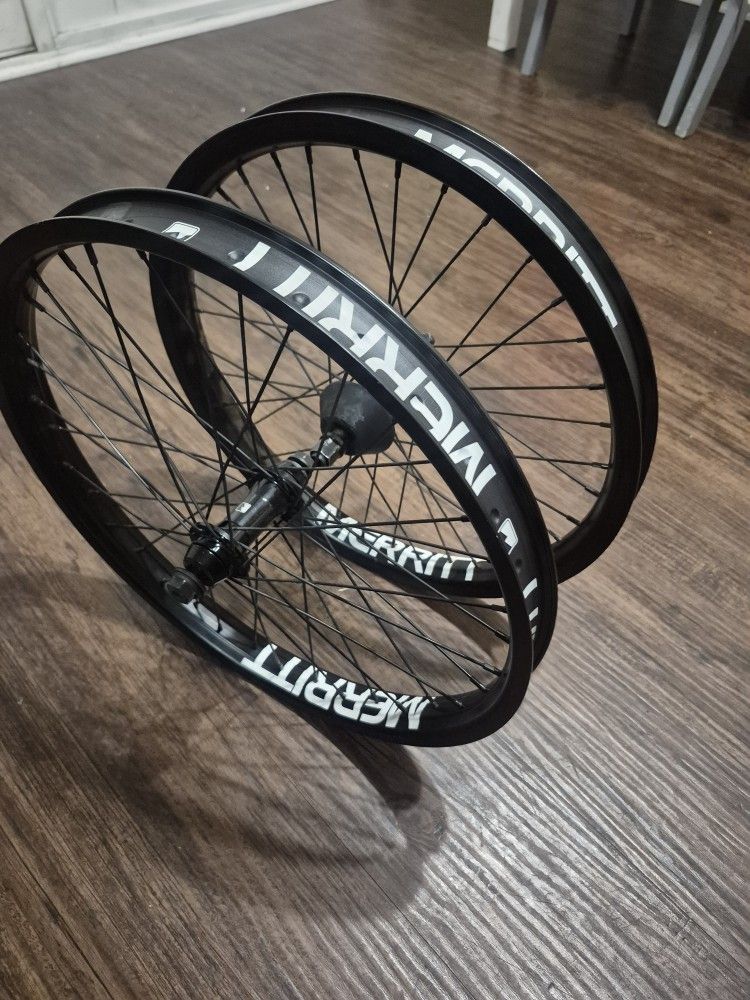 Bmx Merritt Freecoaster And Merritt Front Wheel
