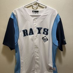 Tampa Bay Rays MLB Jersey Size Large No Name