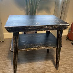 End Table Rustic Distressed