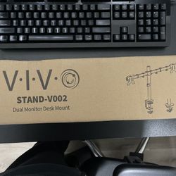VIVO Dual Monitor Desk Mount – Brand New