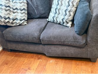 Broken loveseat
