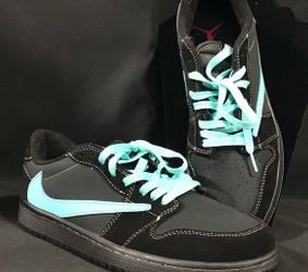 Travis Scott x Air Jordan 1 "Tiffany Phantom Custom”