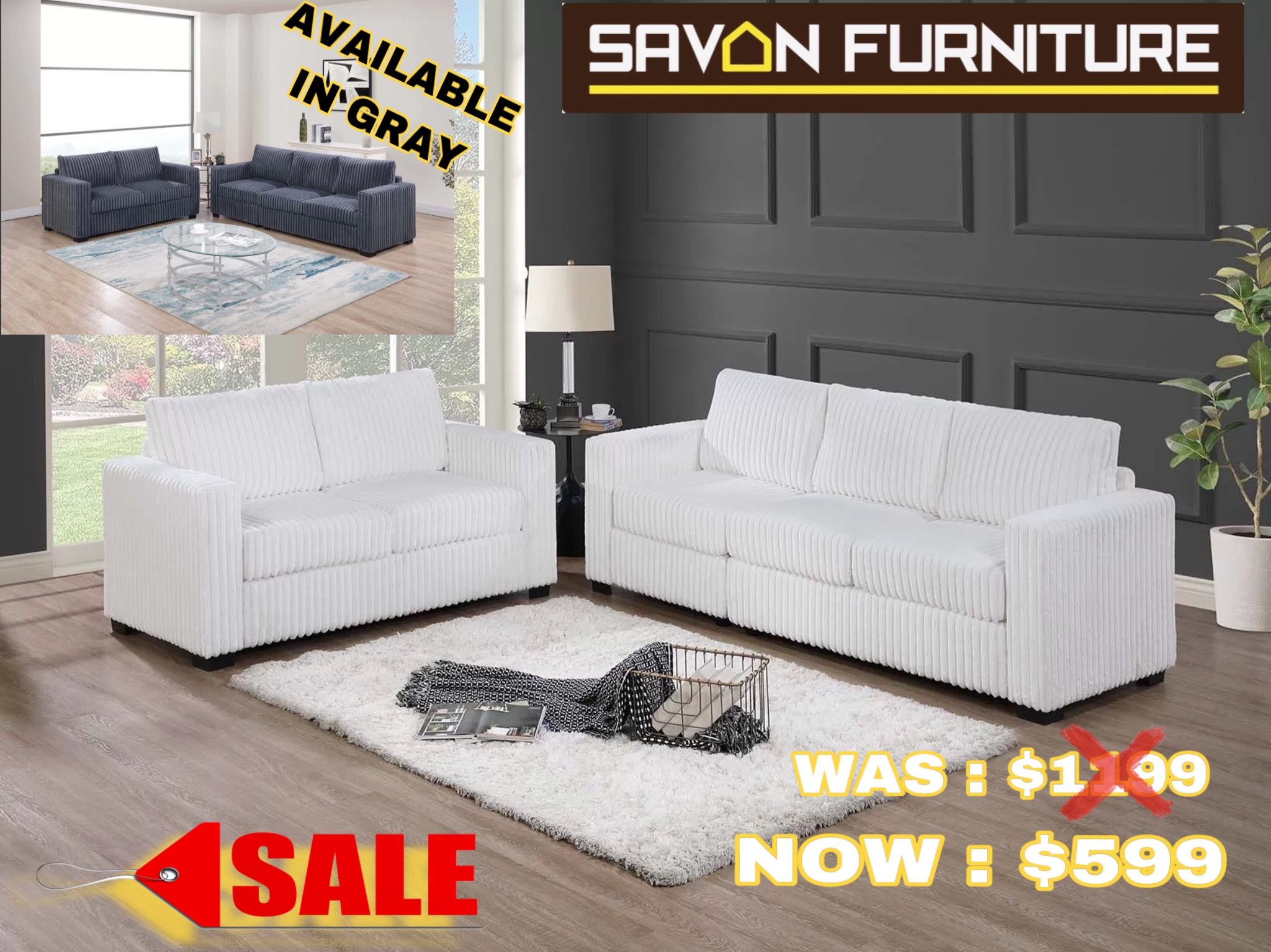 Beautiful Sofa And Loveseat