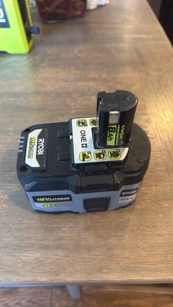 Ryobi 18V 8Ah Battery ONE+ not working