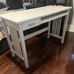 Desk – white with Drawers 47 W x 20 D x 29 ½ H