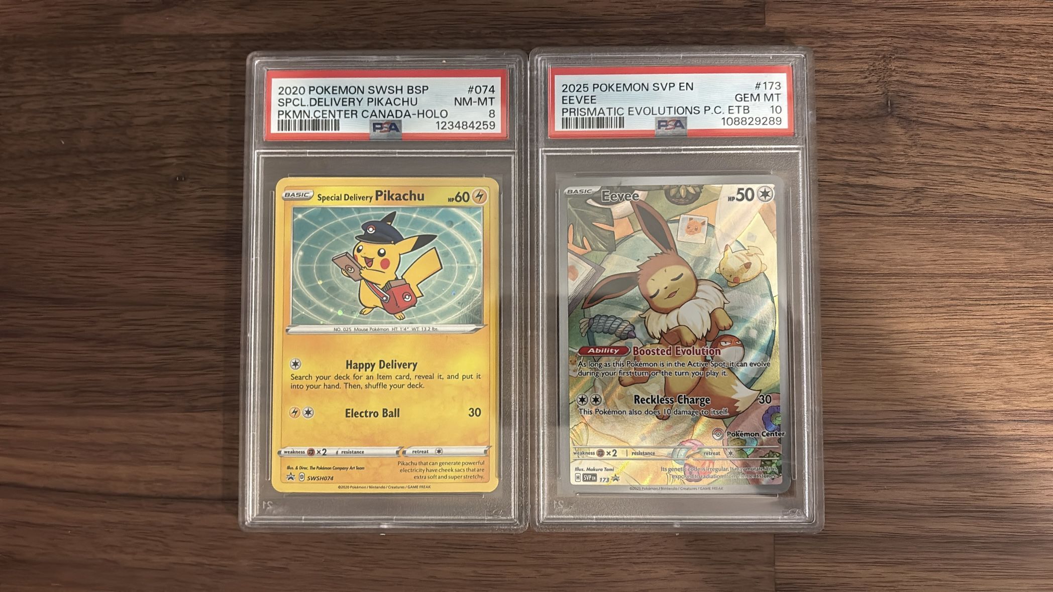 Pokemon PSA Slabs