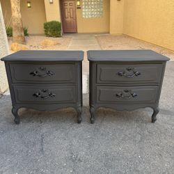 French Provincial Nightstands 