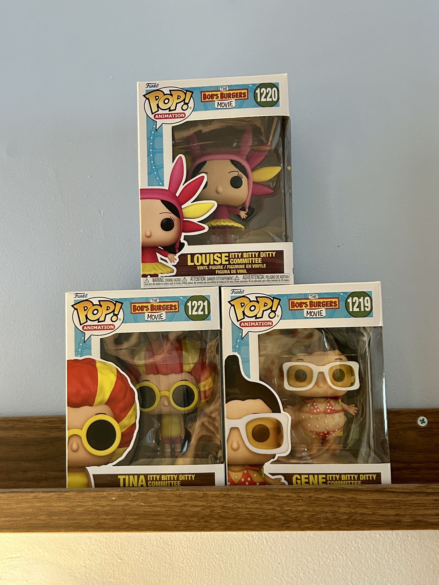 Bob’s Burgers Movie Funko Pops
