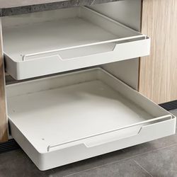 Capacity Pull-Out Storage Basket - Heavy-Duty Metal Construction with Smooth Sliding Mechanism