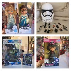 Collectible & Vintage Disney, Star Wars, Disney Princess, Marvel Funko, Troll Dolls - Awesome Christmas Gifts! 