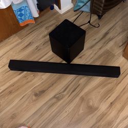 Vizio Sound Bar And Bass 