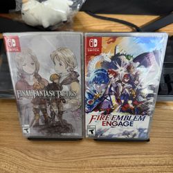 NEW SEALED Final Fantasy Tactics + Fire Emblem Engage for Nintendo Switch