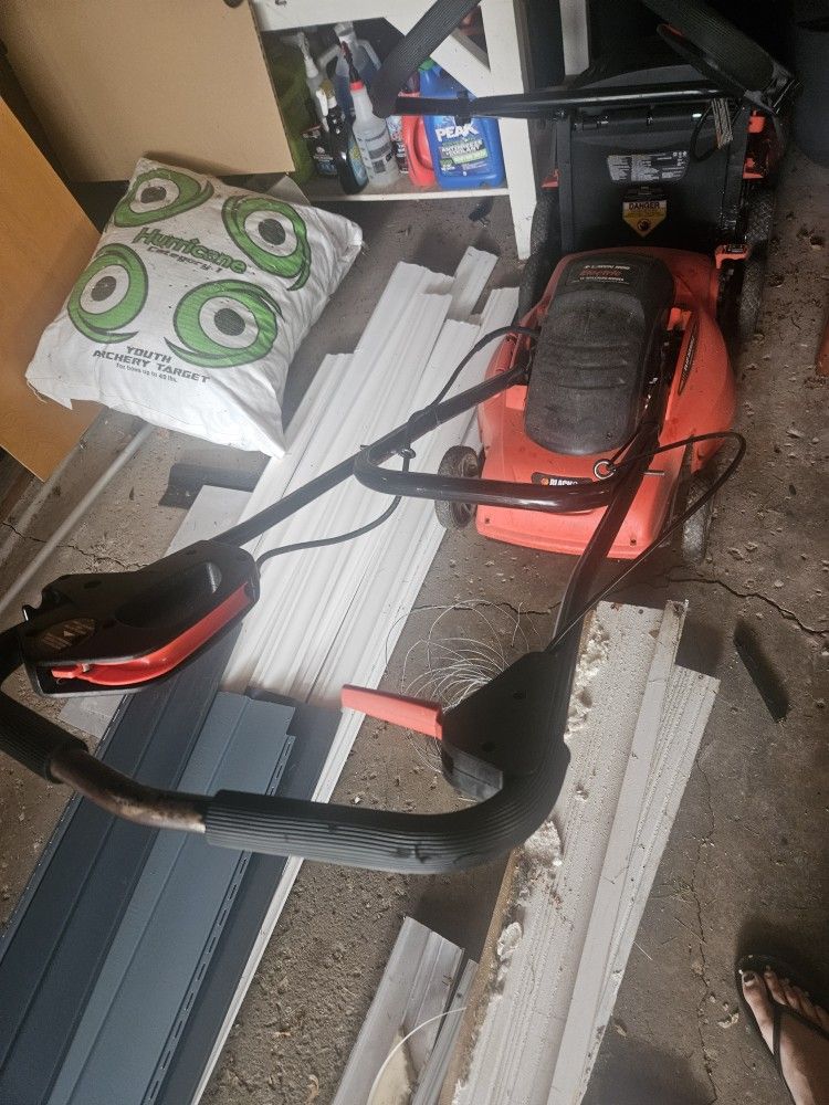 (2) Black & Decker Electric Lawn Mowers