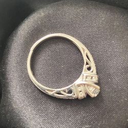 14 Ct White Gold Engagement Ring