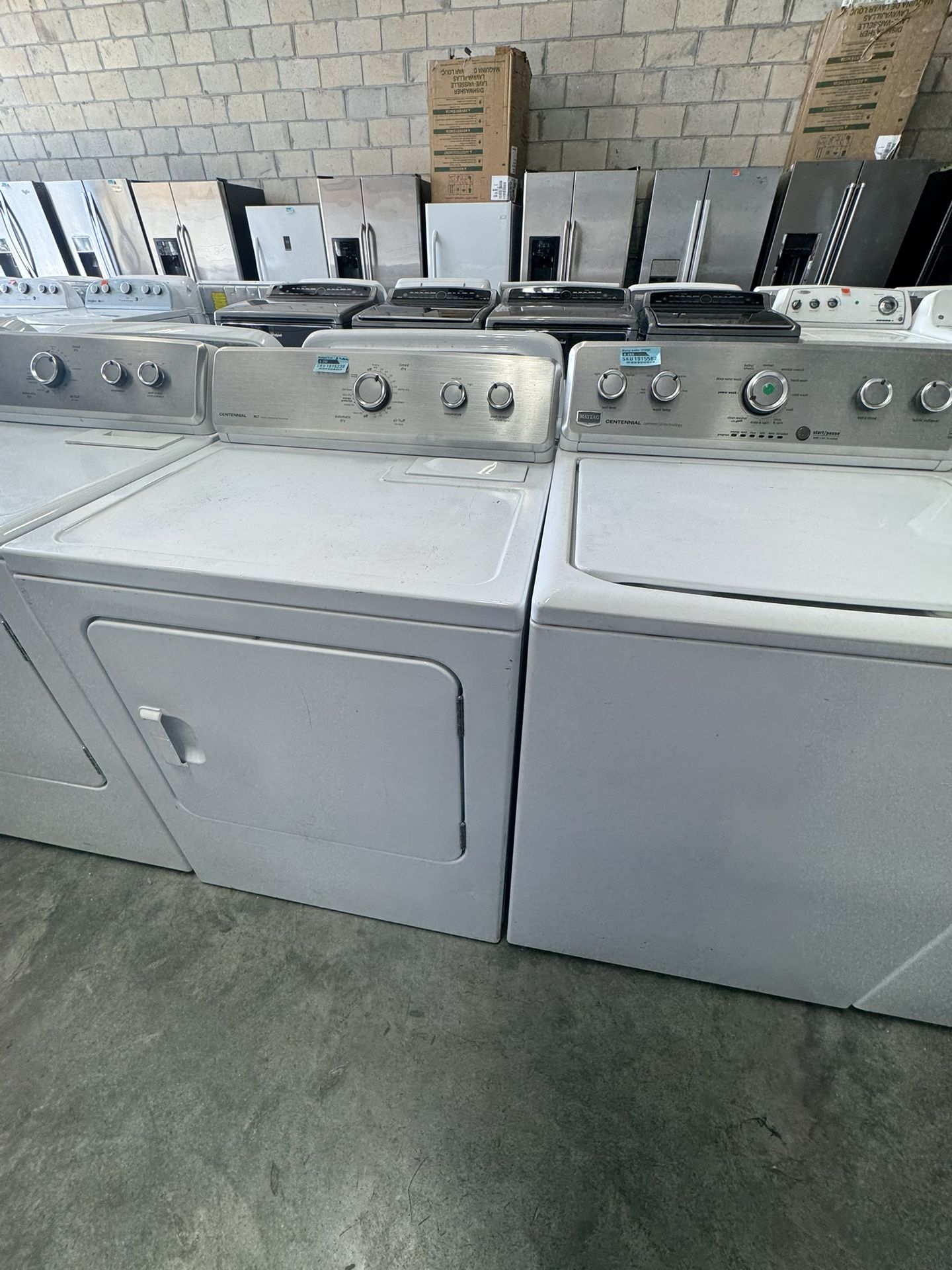 Washer And Dryer