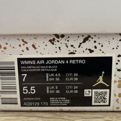 WMNS Air Jordan 4 Retro