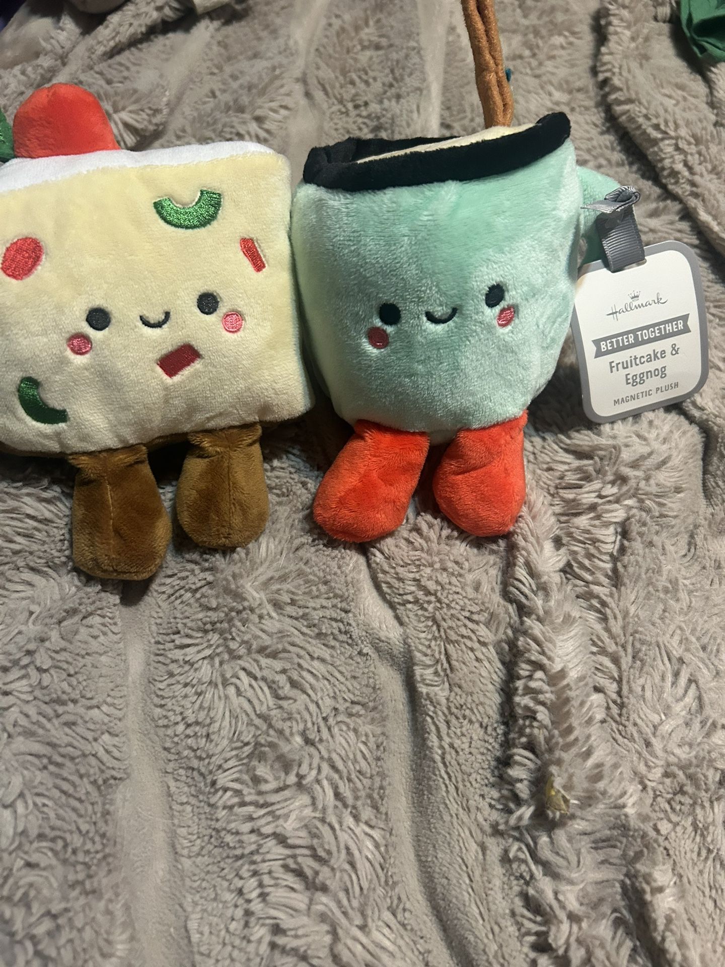 Fruitcake And Eggnog Magnetic