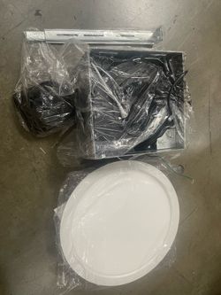 Open Box 130 CFM Bathroom Exhaust Fan with LED Light