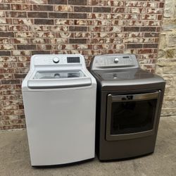 LG Washer And Kenmore Electric Dryer 