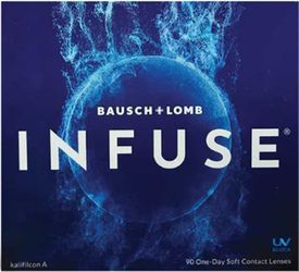 Bausch and Lomb Infuse daily contacts 90 Pack