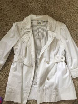 White girl jacket