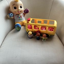 School Bus That Talks And Baby JJ 