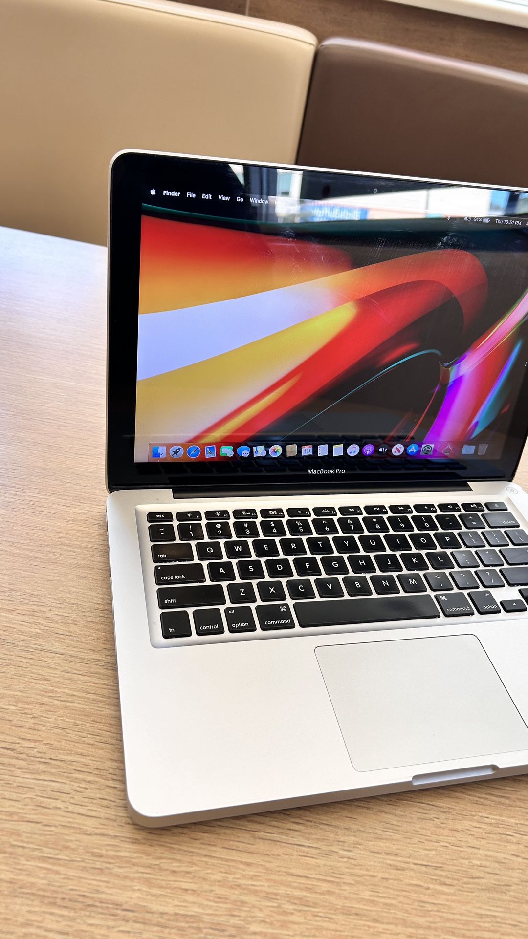 Apple MacBook Pro 13” Intel I5 Processor 8GB RAM 256GB SSD $140