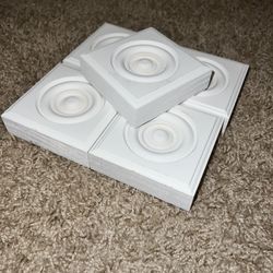 Bullseye Rosette 4x4x1