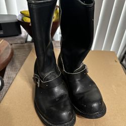 Women’s Carolina Leather Engineer Boots 6.5