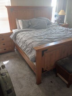 Pine bedroom set