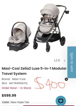 Maxi-Cosi Zelia 2 Luxe Travel System