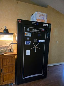 Gun safe stack on 64 capacity