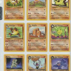 Pokémon TCG Lot 23 – 9 Cards | MP-LP