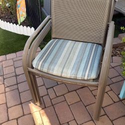 Outdoor Chairs W Cushions