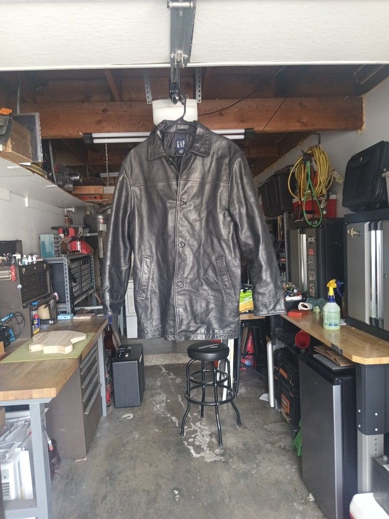 Gap Leather Jacket