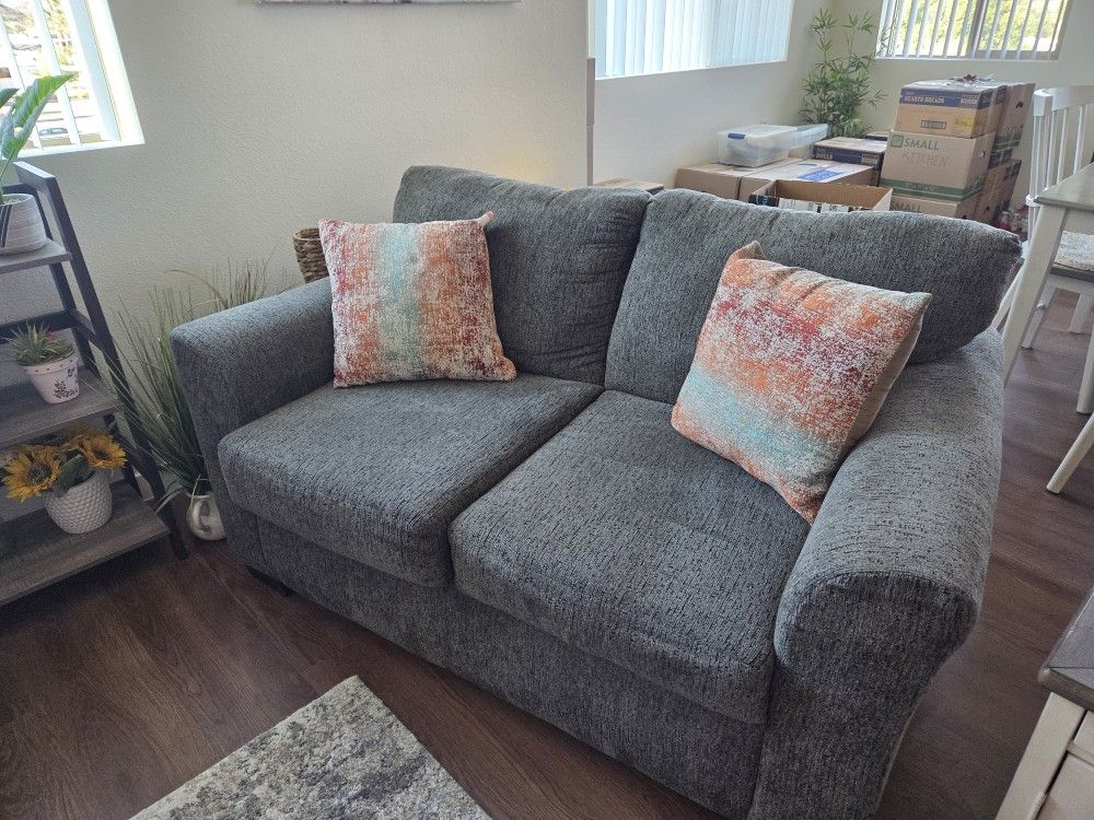 Loveseat - Dark Grey