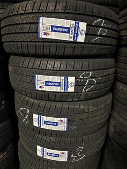 (4) 245-60-18 Lionsport HP3 All Season M+S 60k miles