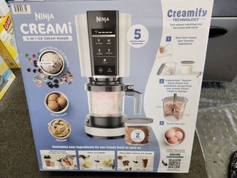 Ninja creami ice cream maker.